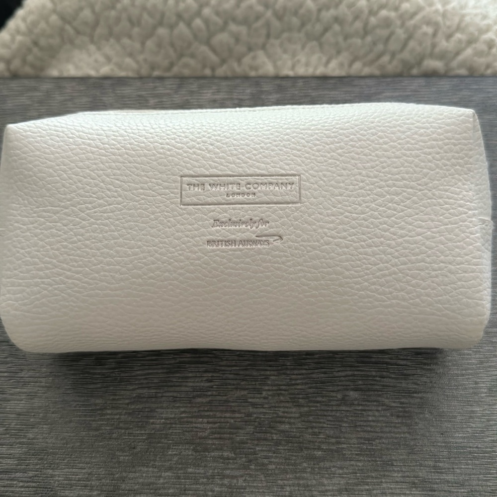 NWT British Airways  “The White Co London” amenity kit spa relax London